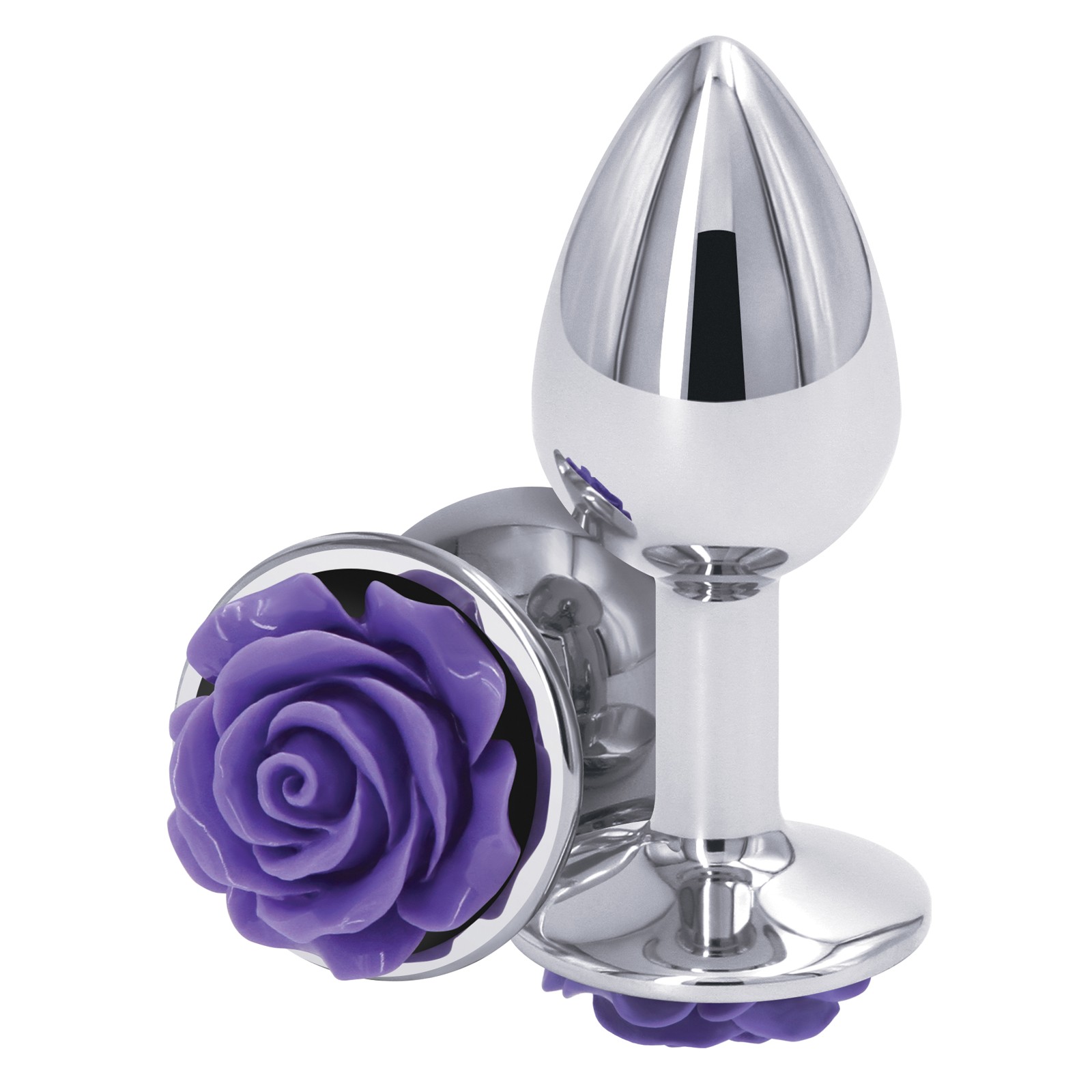 Small Rear Assets Anal Toys - Purple Rose