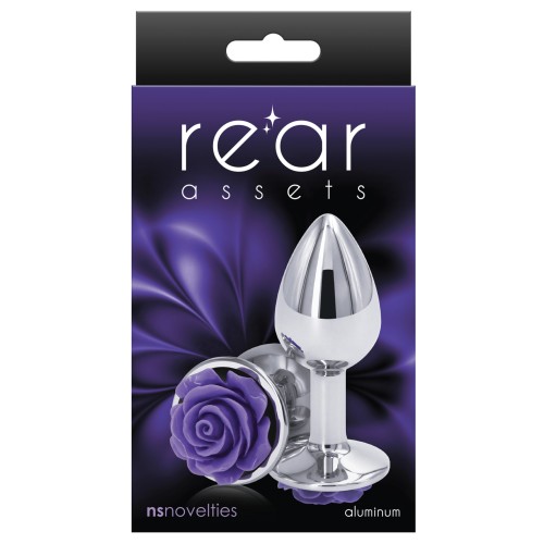 Small Rear Assets Anal Toys - Purple Rose