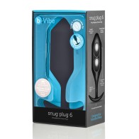 b-Vibe Plug Snug Ponderado 6 515 g Negro