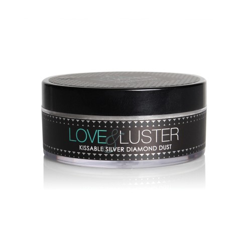 Sensuva Love y Luster Polvo de Diamantes Besables - Tarro de 2 oz