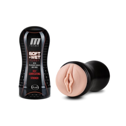 Blush M for Men Soft and Wet Stroker Vanilla