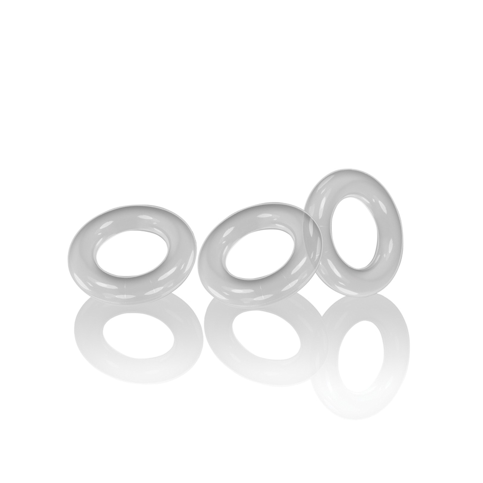 Oxballs Willy Rings - Clear Pack of 3