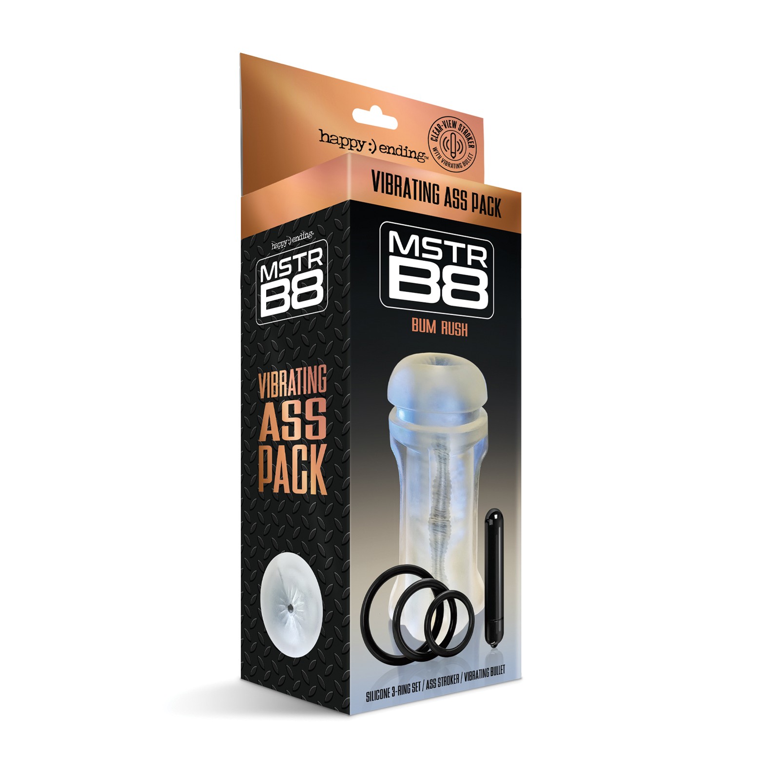 MSTR B8 Bum Rush Ass Vibrating Kit of 5