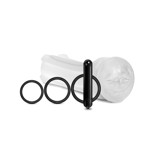 MSTR B8 Lip Service Vibrating Mouth Pack - Kit of 5 Clear