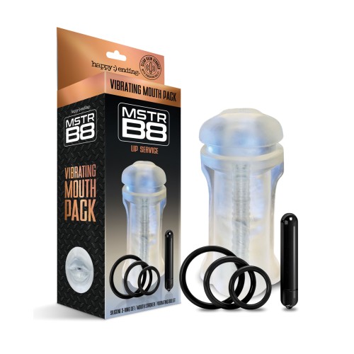 Kit de 5 Pack de Boca Vibrante MSTR B8 Lip Service - Claro