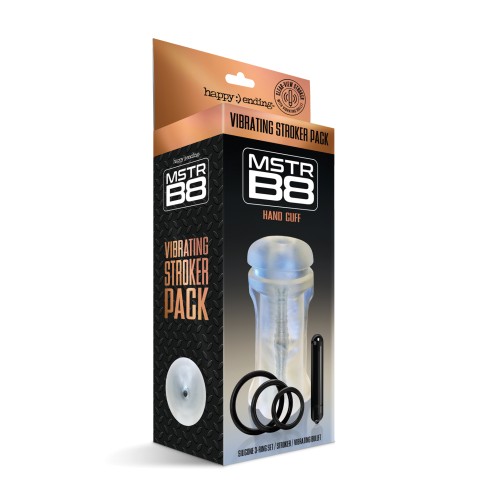 MSTR B8 Pack de Estimuladores Vibrantes con Esposas