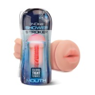 Shower Stroker Mouth Ivory