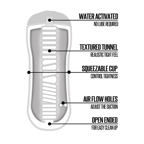 Shower Stroker Boca Marfil