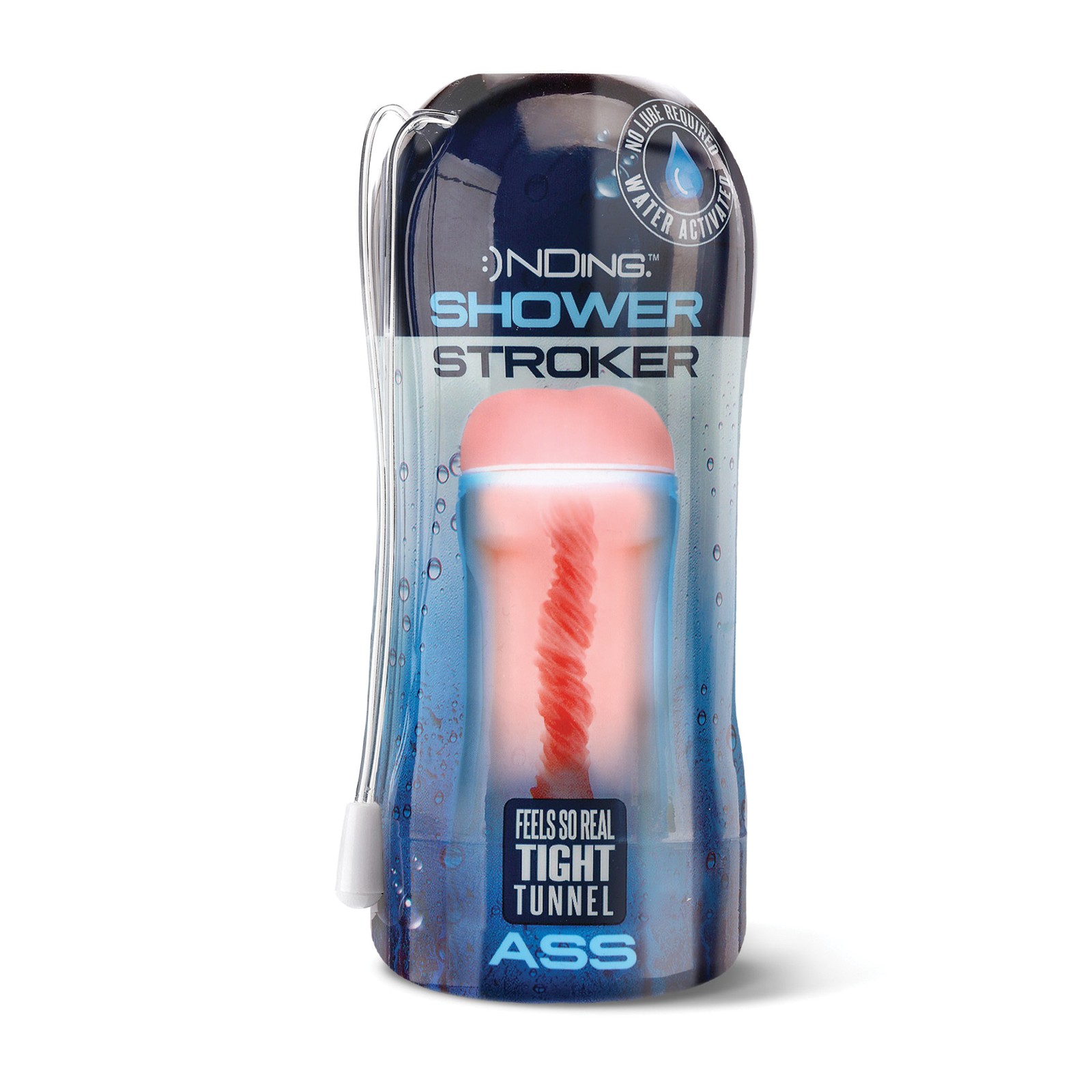 Water Activated Shower Stroker Ivory - Enhance Your Pleasure