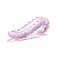 Glas 6' Lick-it Glass Dildo - Pink