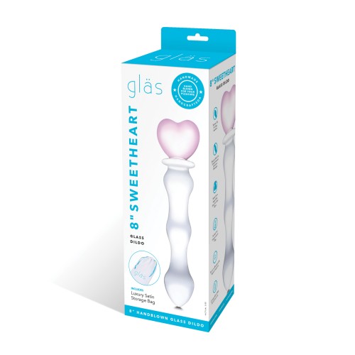 Dildo de Vidrio Sweetheart 8 Pulgadas