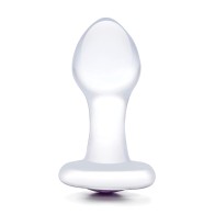 Plug de Vidrio 3.5" Bling Bling - Transparente