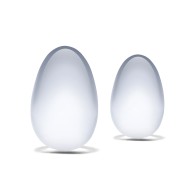 Glas Yoni Eggs Set for Pelvic Strength