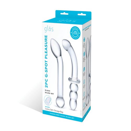 Glas G-Spot Glass Dildo Set