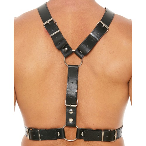 Shots Uomo Men's Harness with Metal Bit