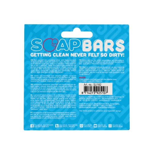 Shots Soap Bar After Sex Soap - Blue