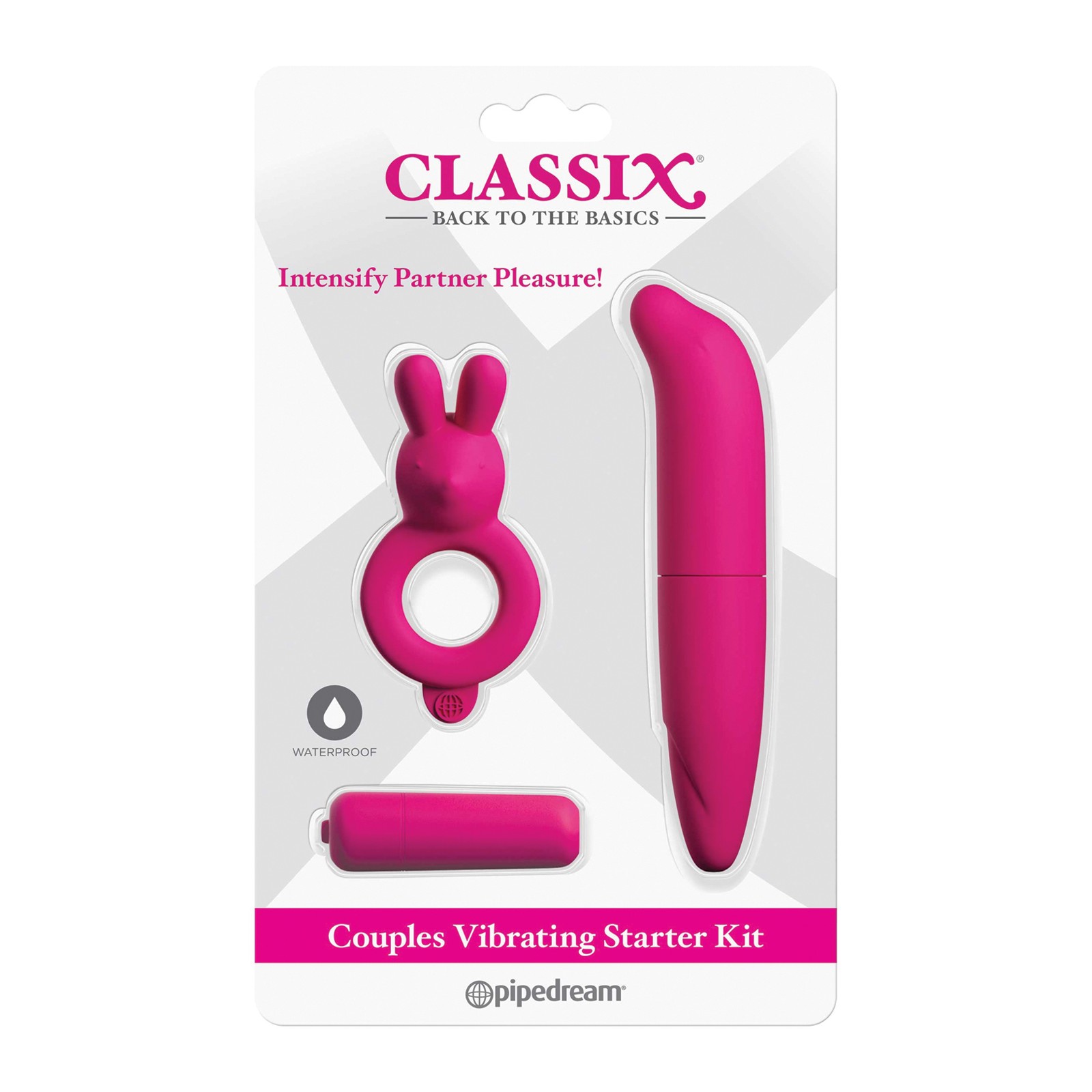 Classix Couples Vibrating Starter Kit Pink | Ultimate Pleasure