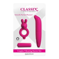 Classix Couples Vibrating Starter Kit Pink | Ultimate Pleasure