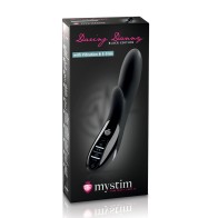 Mystim Daring Danny E-Stim Vibrator - Black