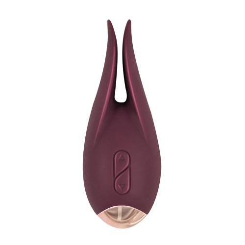 Lustful Lavish Eggplant Dual Motor Stimulator