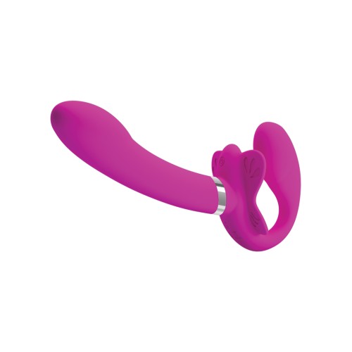 Strap-On Vibrador Sin Correas Pretty Love Fucsia