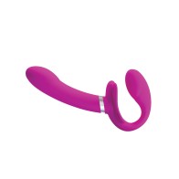 Strap-On Vibrador Sin Correas Pretty Love Fucsia