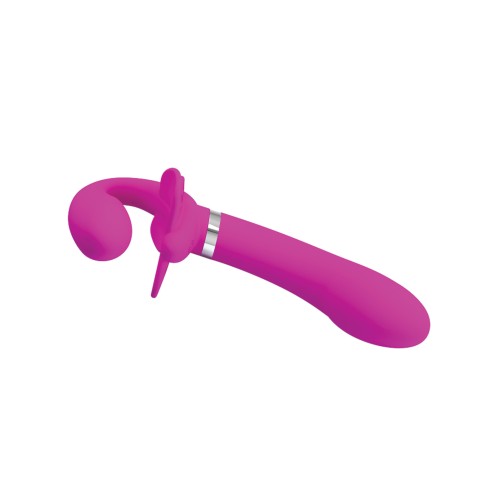 Strap-On Vibrador Sin Correas Pretty Love Fucsia