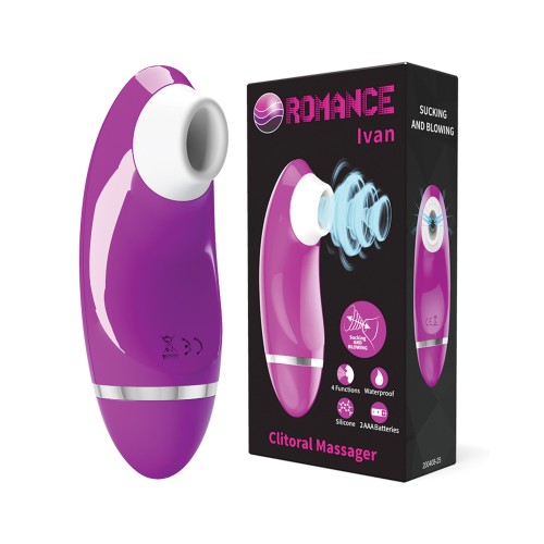 Pretty Love Romance Ivan Sucking Massager for Ultimate Pleasure