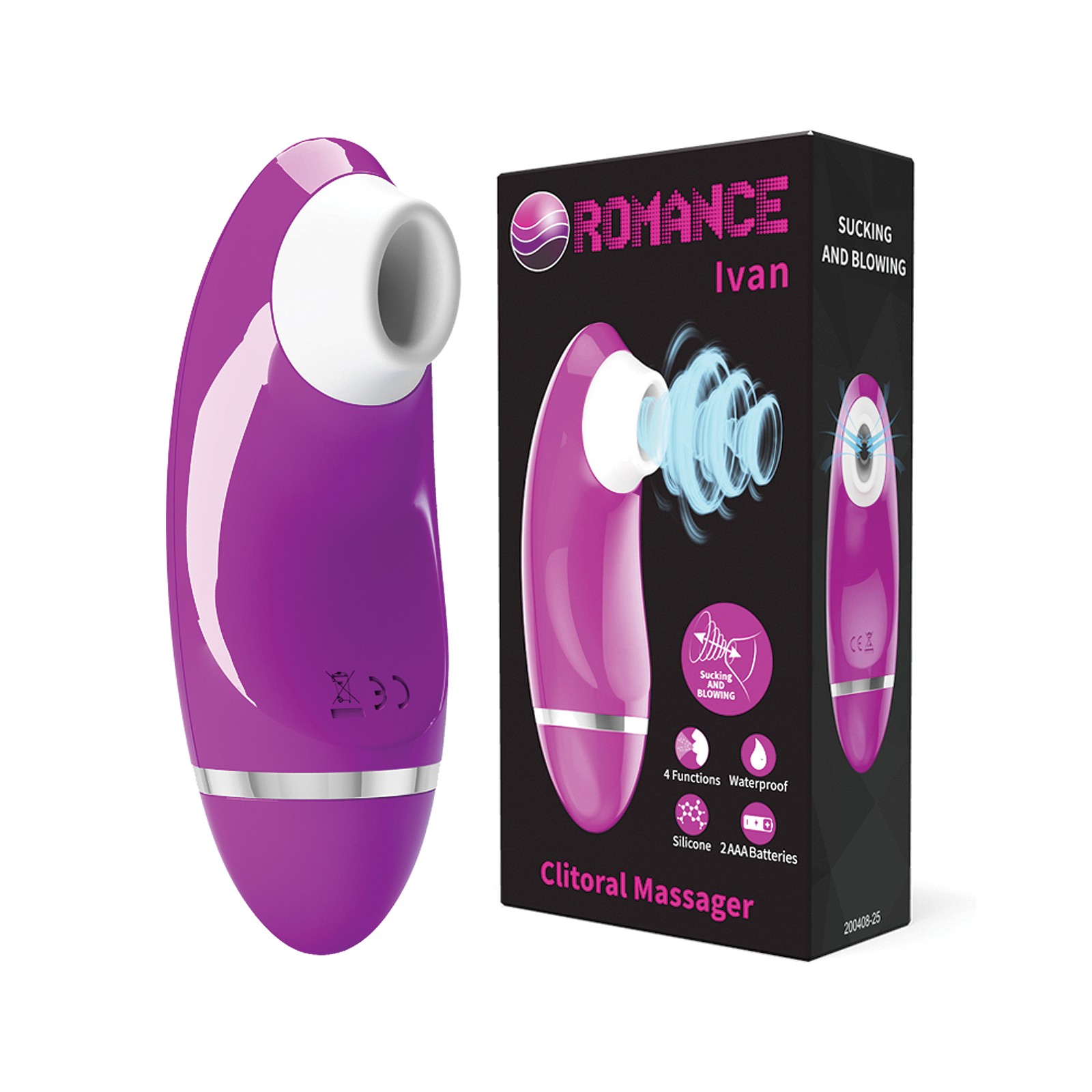 Pretty Love Romance Ivan Sucking Massager for Ultimate Pleasure