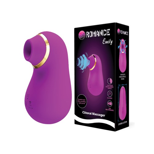 Emily Sucking Clitoral Massager - Fuchsia