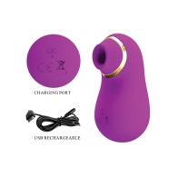 Emily Sucking Clitoral Massager - Fuchsia