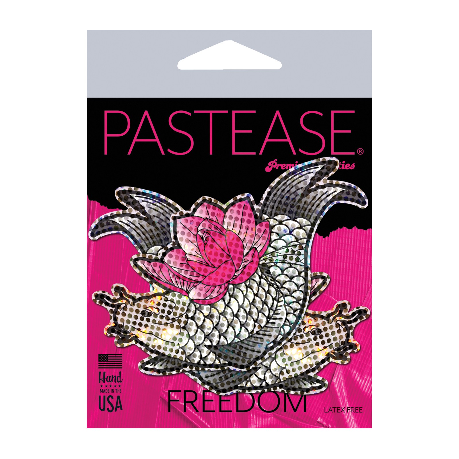 Pastease Diamante Premium Thom Disco Koi Fish & Lotus - Plata