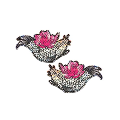 Pastease Diamante Premium Thom Disco Koi Fish & Lotus - Plata