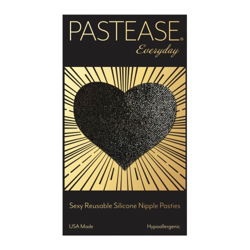 Reusable Liquid Heart Pastease Black