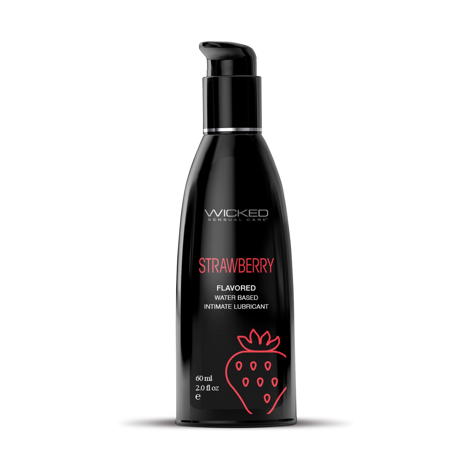 Lubricante a Base de Agua Wicked Aqua Fresa para un Placer Dulce