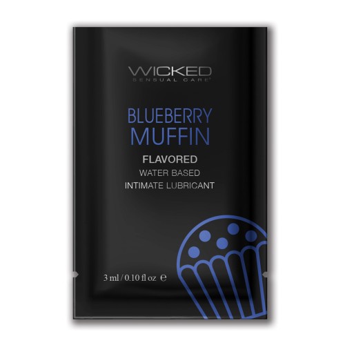 Wicked Sensual Care Water Based Lubricant Blueberry Muffin