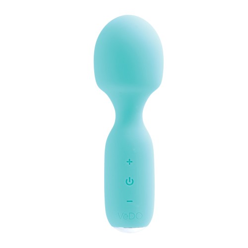 VeDO Wini Rechargeable Mini Wand - Tease Me Turquoise