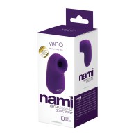 VeDO Nami Vibrador Sónico Recargable Púrpura Profundo