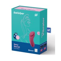 Satisfyer Sexy Secret Panty Vibrator - Red Wine