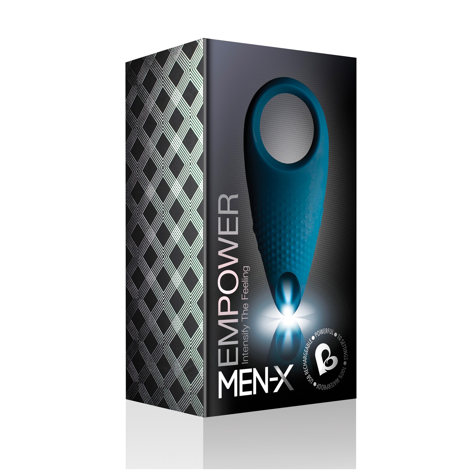 Rocks Off Men-X Empower Estimulador para Parejas Azul