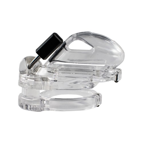 Locked In Lust Vice Mini V2 Chastity Cage Clear