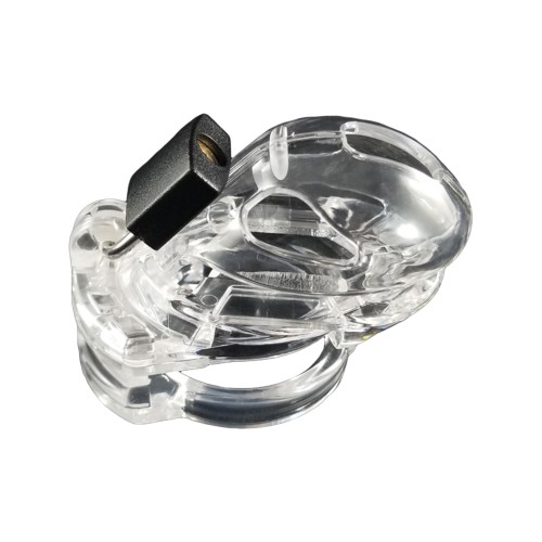 Locked In Lust Vice Mini V2 Chastity Cage Clear