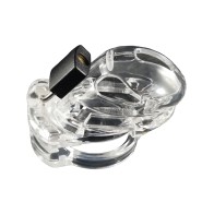 Locked In Lust Vice Mini V2 Chastity Cage Clear