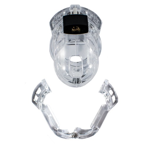 Locked In Lust Vice Mini V2 Chastity Cage Clear