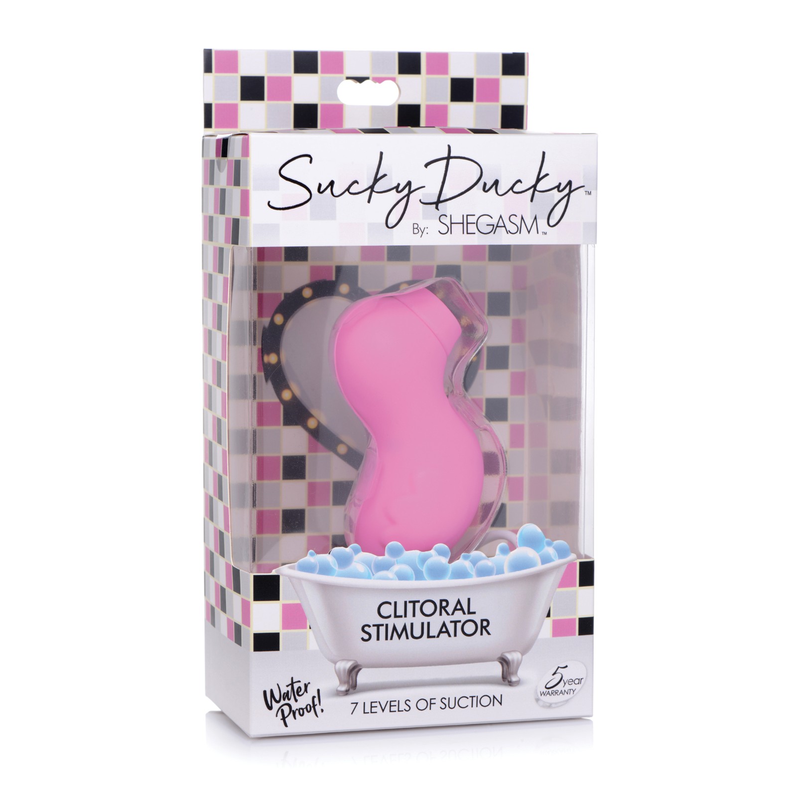 Inmi Shegasm Sucky Ducky Clitoral Stimulator Pink