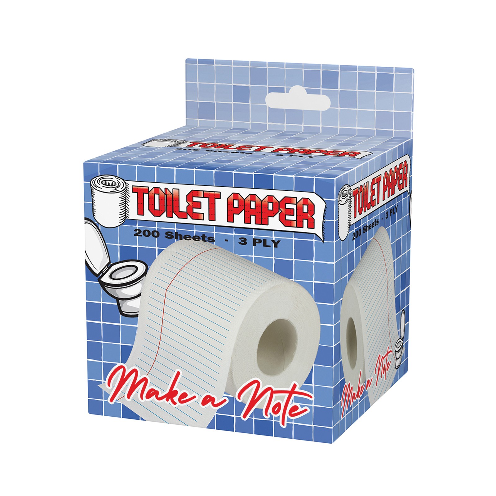 Note Pad Toilet Paper - Fun Bathroom Accessory