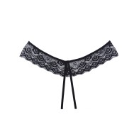 Adore Foreplay Lace & Mesh Panty