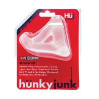 Hunky Junk Slingshot 3 Ring Teardrop - Ice