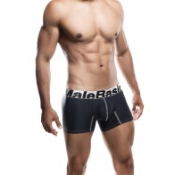 Boxer Masculino Básicos de Rendimiento Negro SM