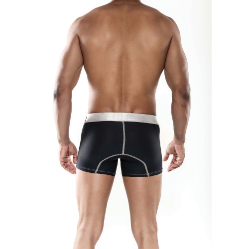 Boxer Masculino Básicos de Rendimiento Negro SM